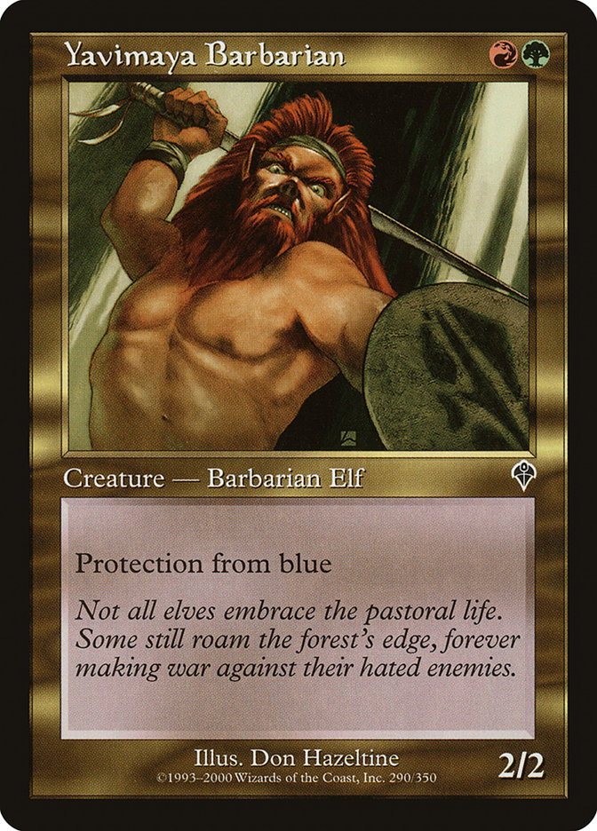 image Yavimaya Barbarian