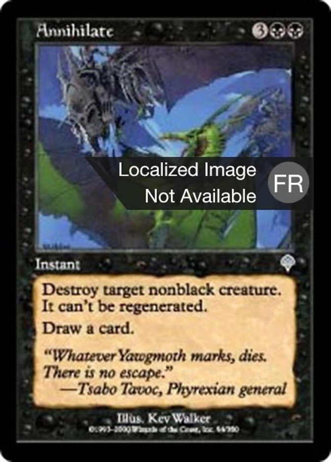 image Annihilation