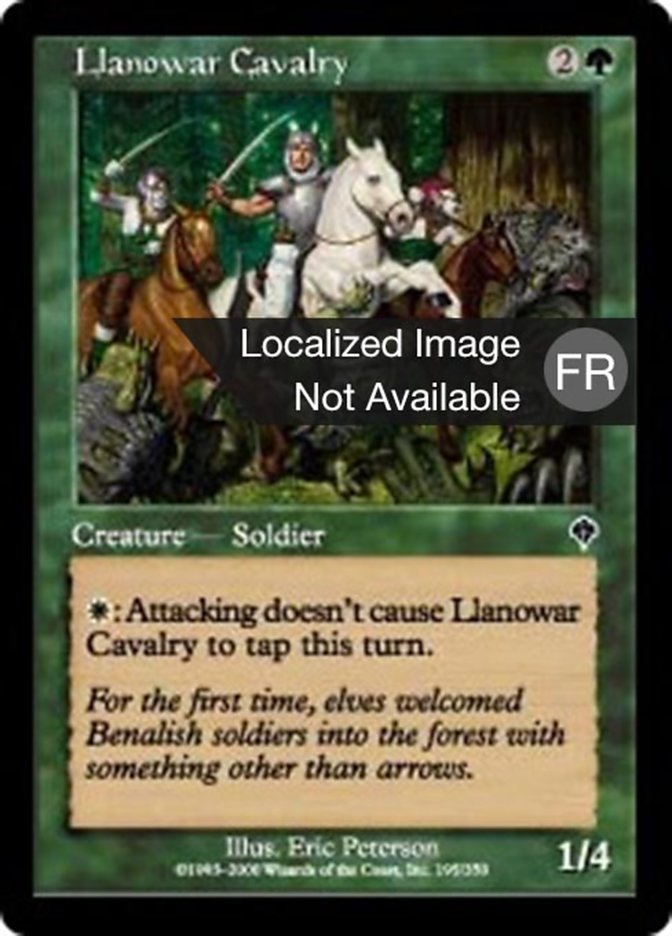image Cavalerie de Llanowar