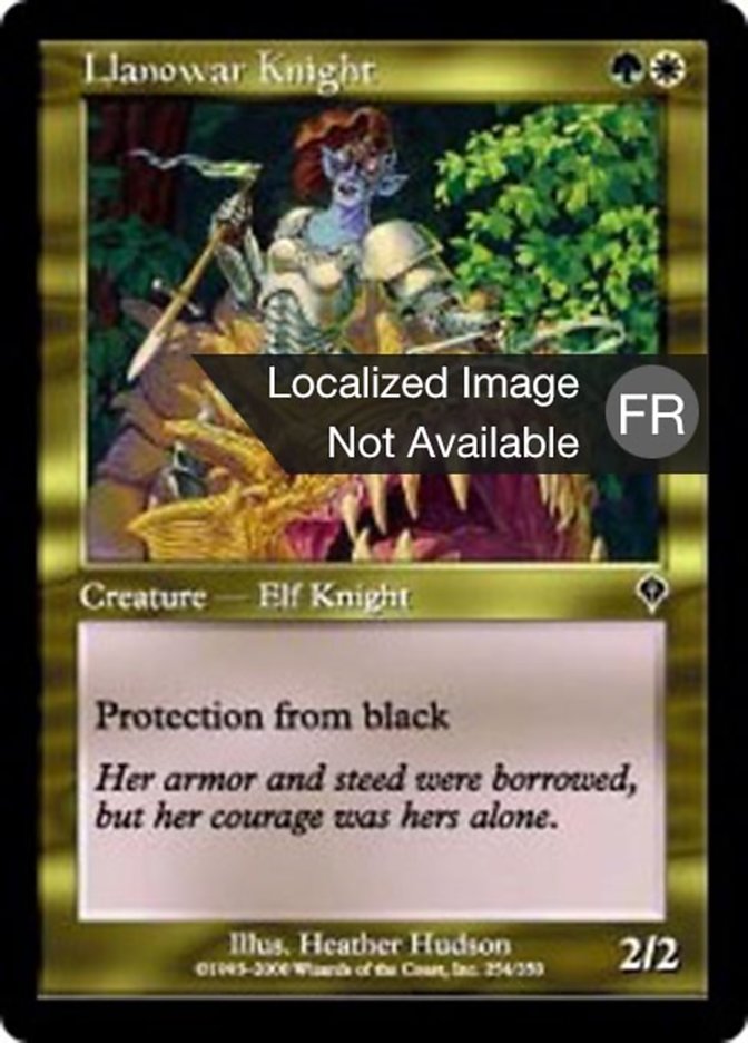 image Chevalier de Llanowar