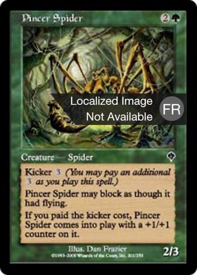 image Araignée à pinces