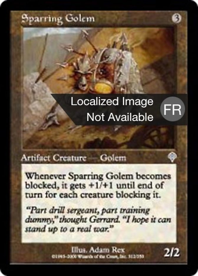 image Golem d'entraînement