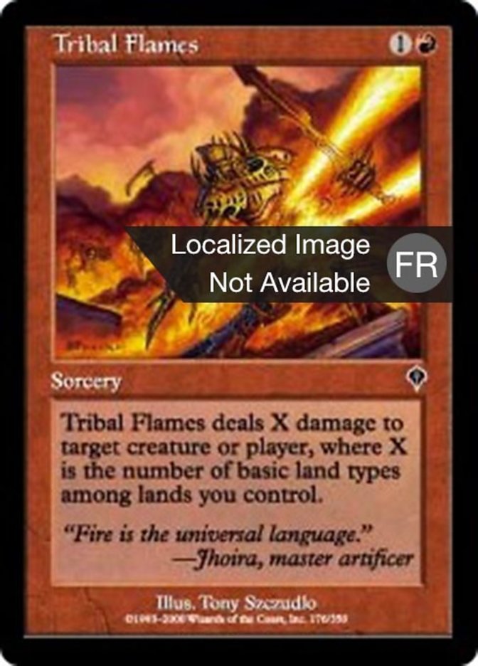 image Flammes tribales