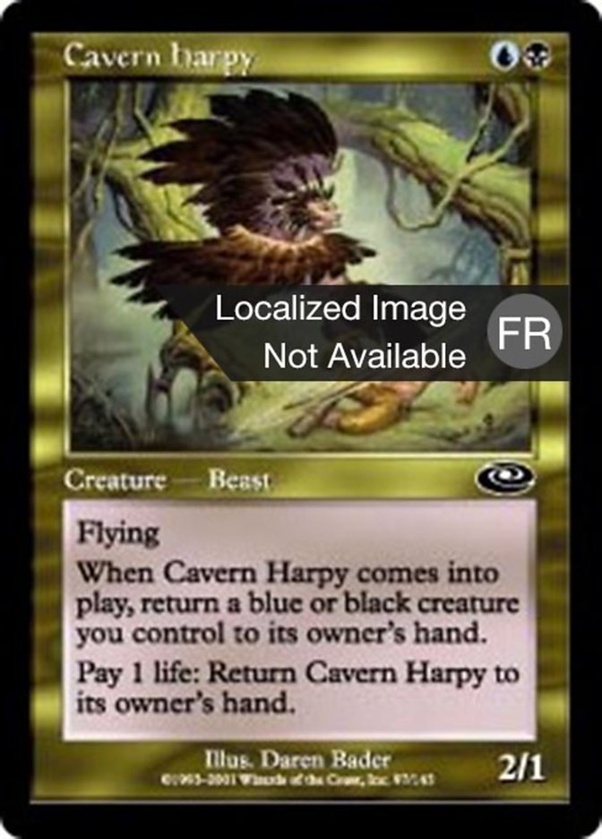 image Harpie des cavernes
