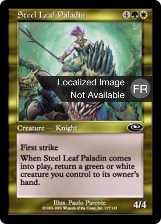 image Paladin Feuille-Acier