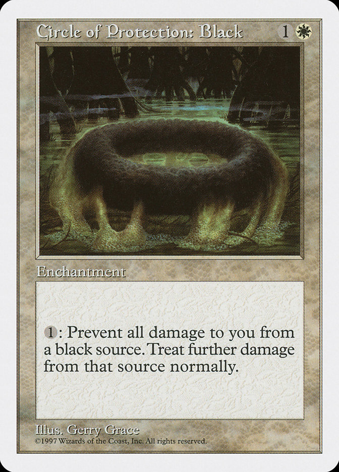 image Circle of Protection: Black