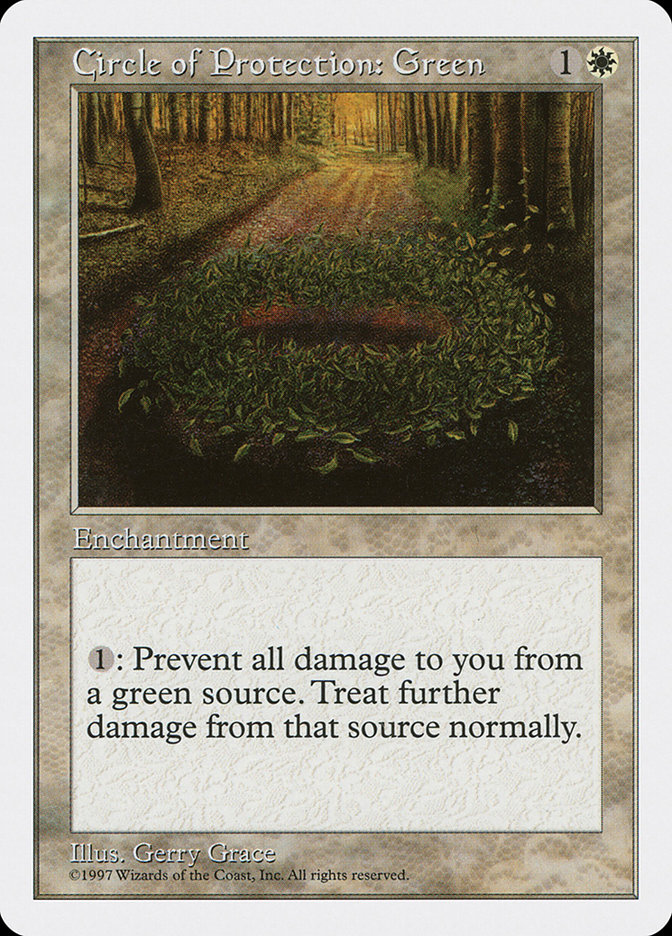 image Circle of Protection: Green
