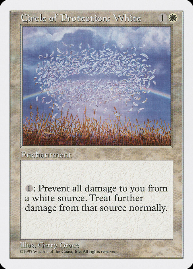 image Circle of Protection: White