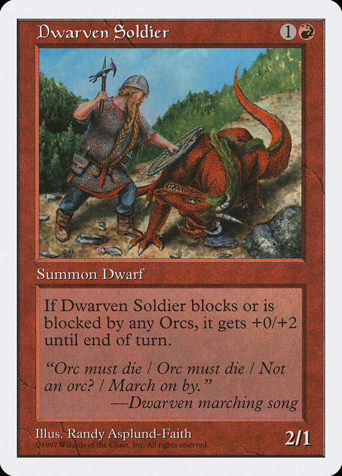 image Dwarven Soldier