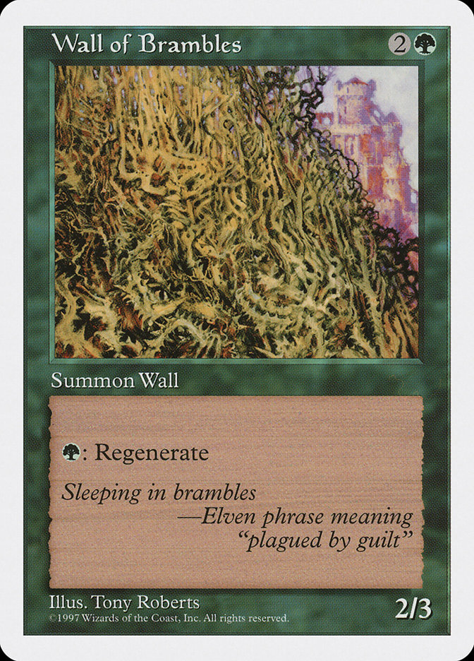 image Wall of Brambles