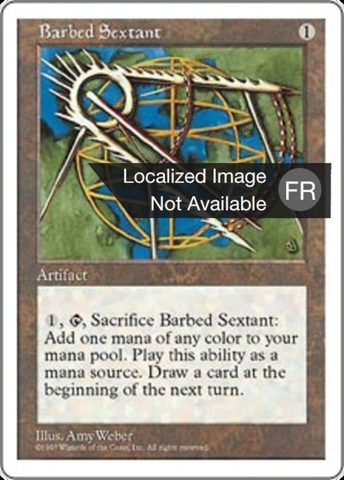 image Sextant barbelé