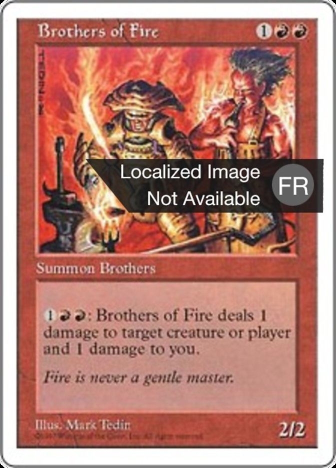 image Frères de feu