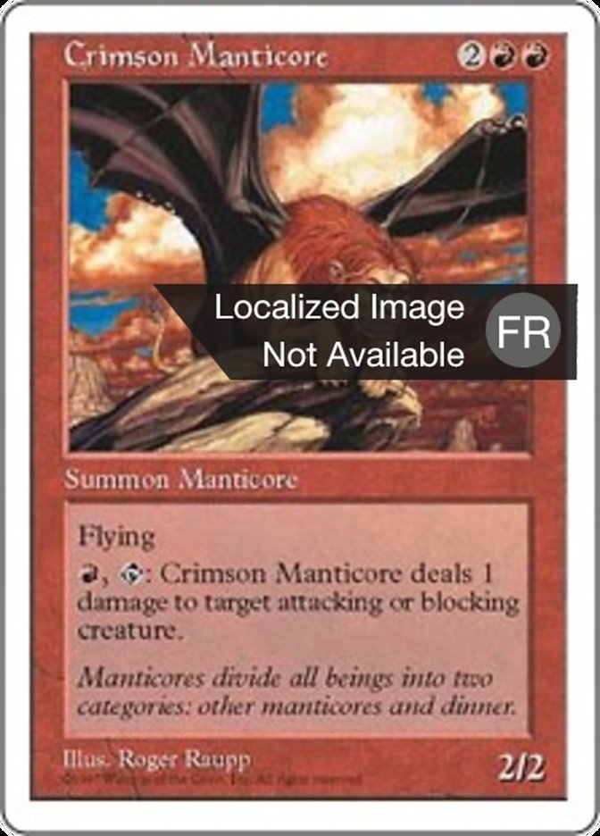 image Manticore pourpre