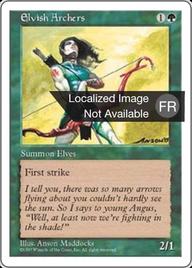 image Archers elfes