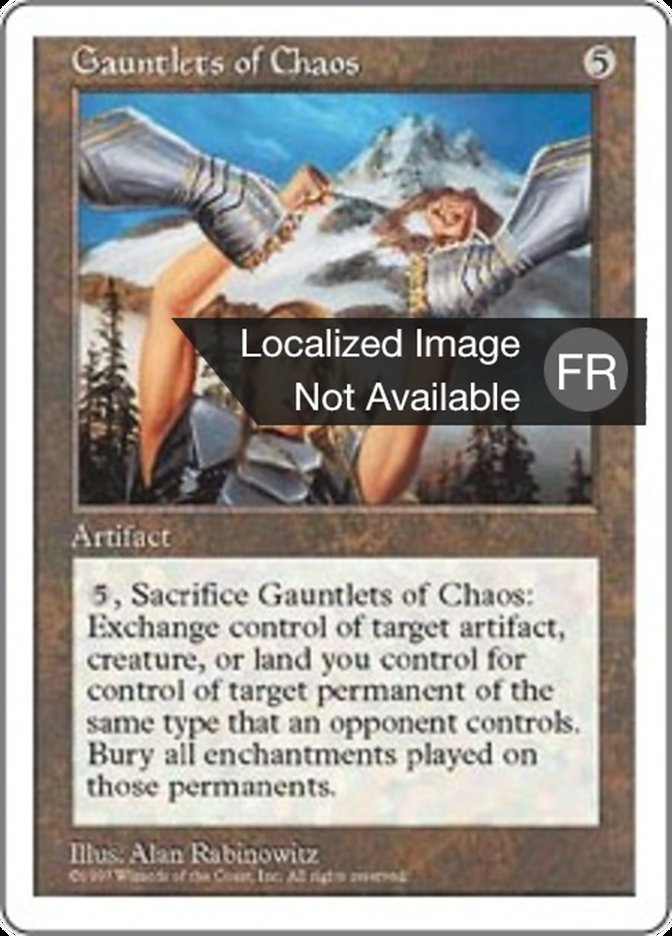 image Gantelets de Chaos