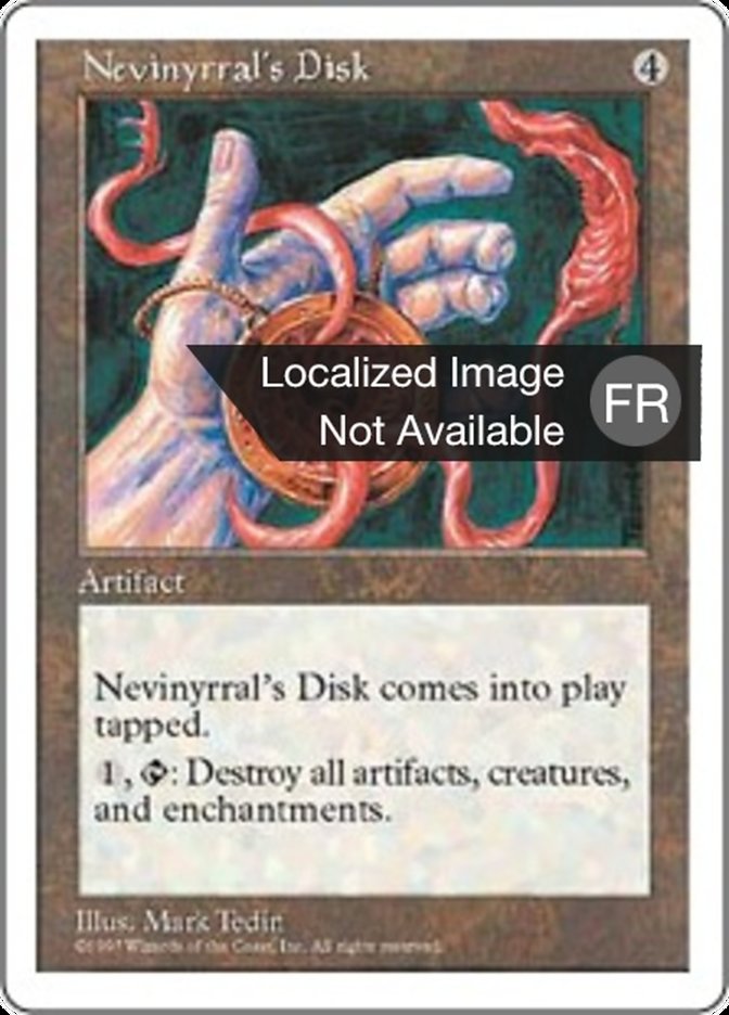 image Disque de Nevinyrral
