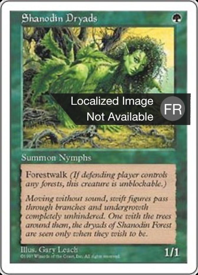 image Dryades de Shanod