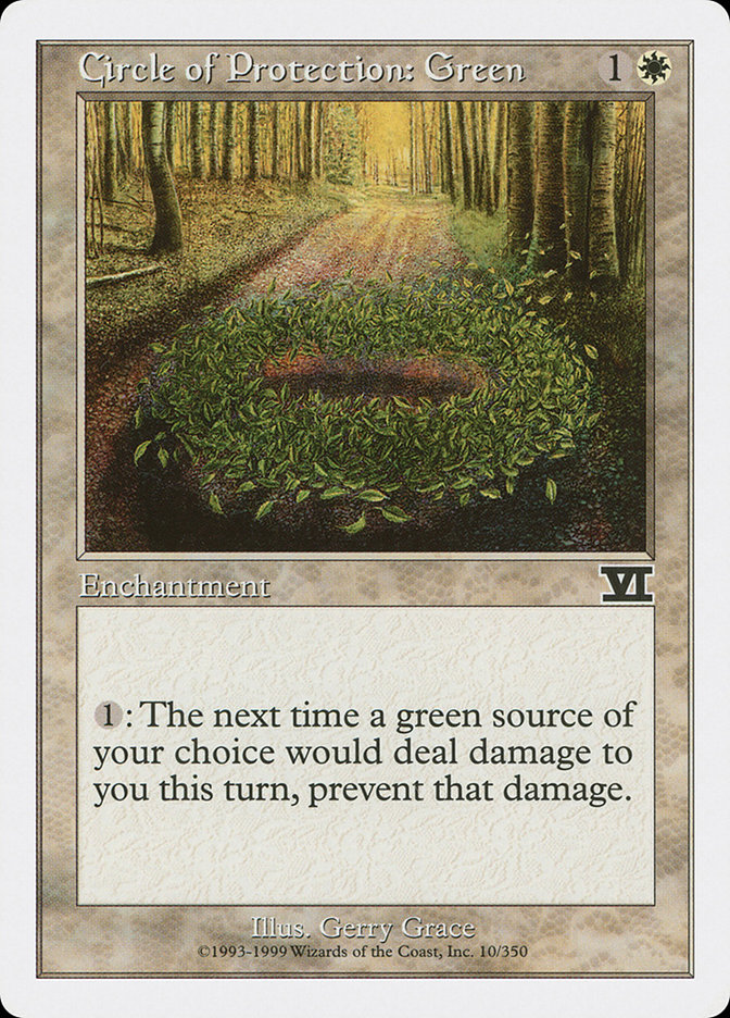 image Circle of Protection: Green