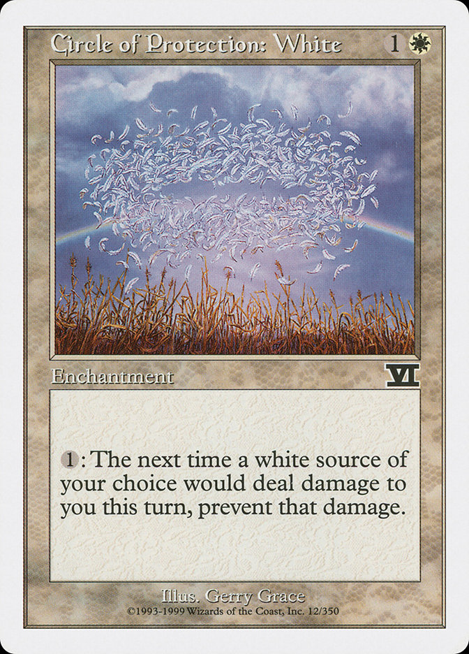 image Circle of Protection: White