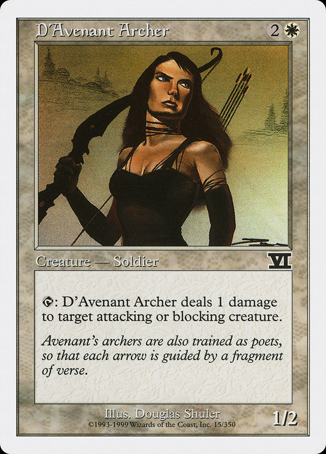 image D'Avenant Archer
