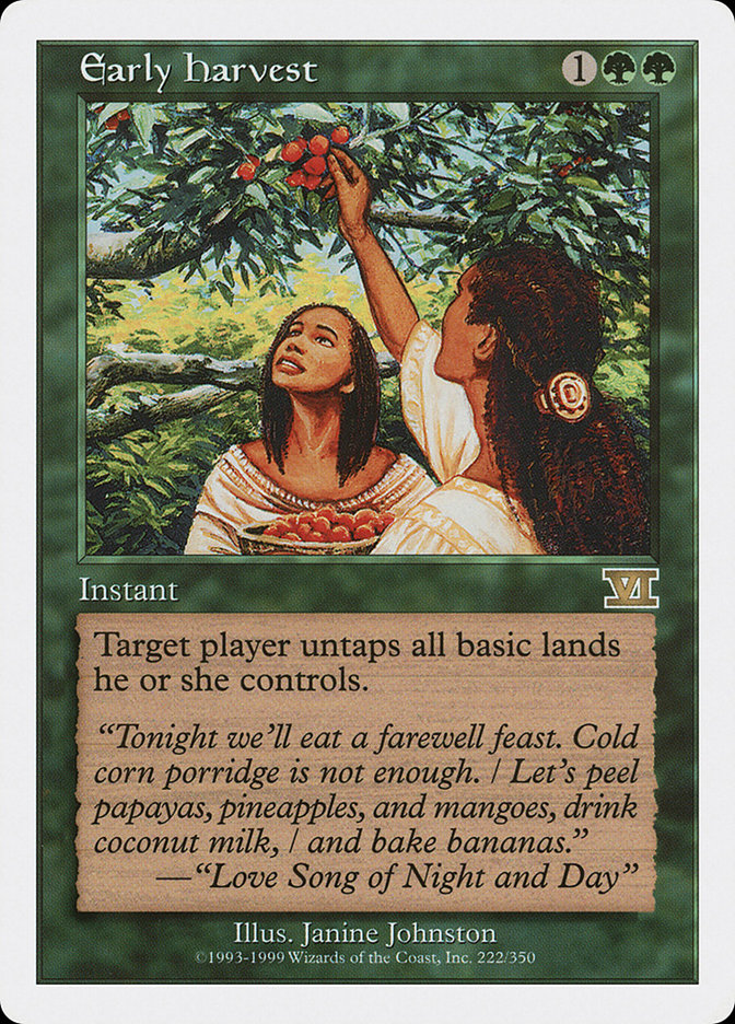 image Early Harvest