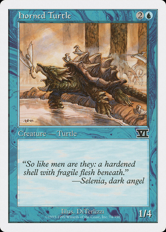 image Horned Turtle