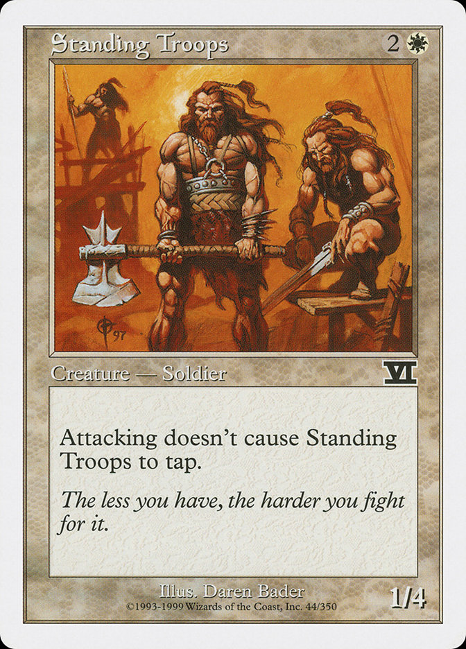 image Standing Troops