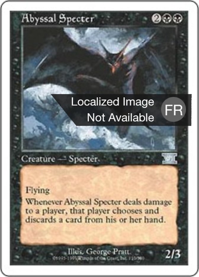 image Spectre des abysses