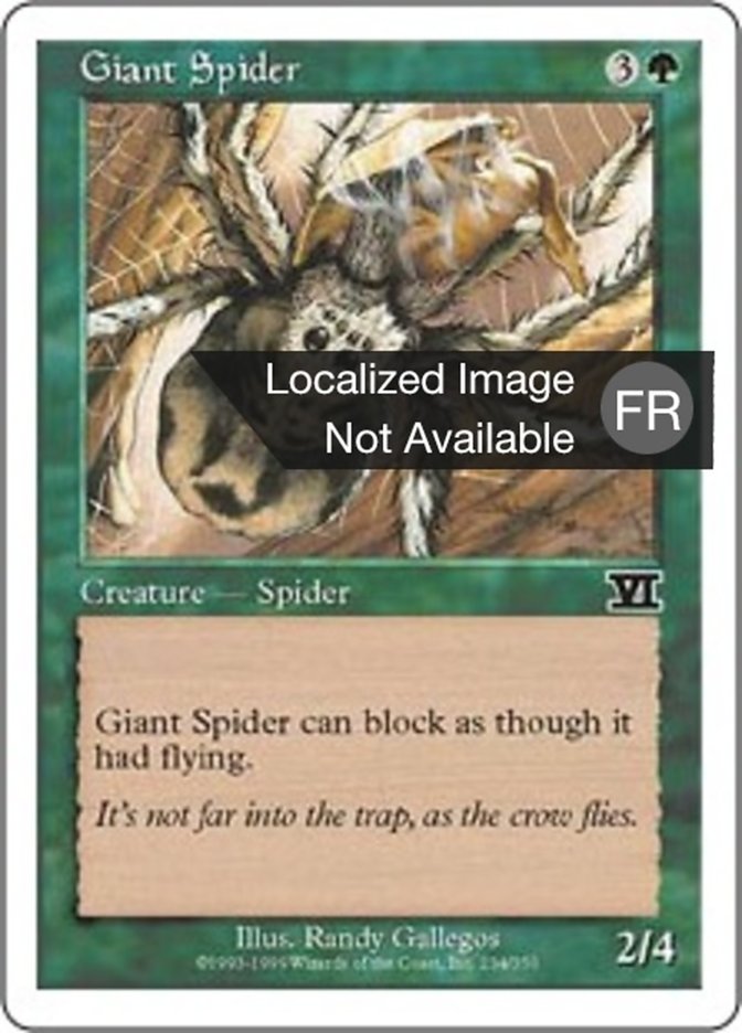 image Araignée géante