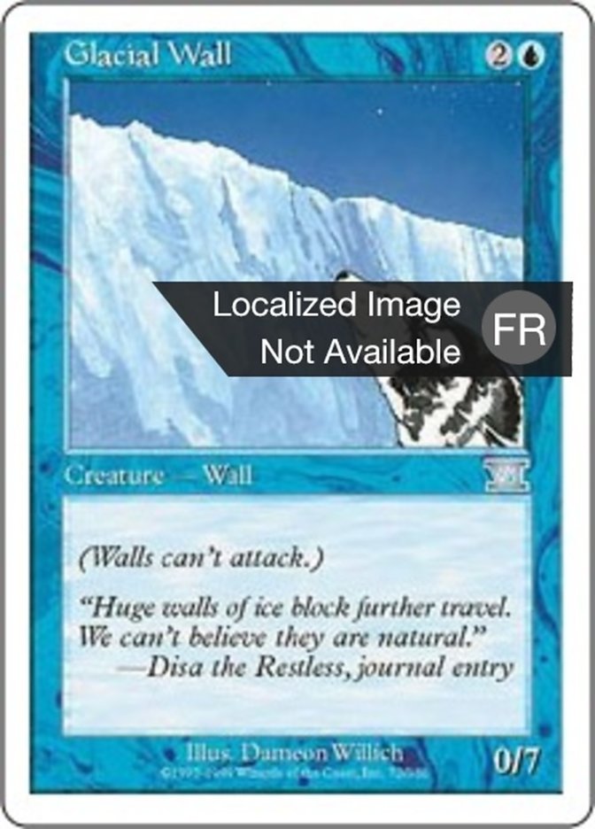 image Mur glaciaire