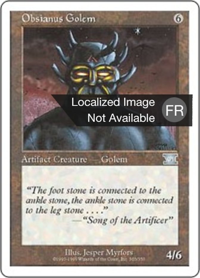 image Golem d'obsianite