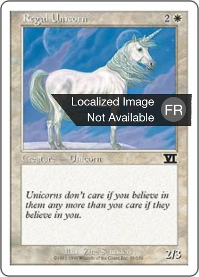 image Licorne royale