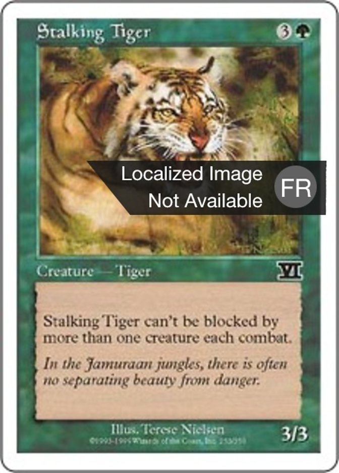 image Tigre en chasse