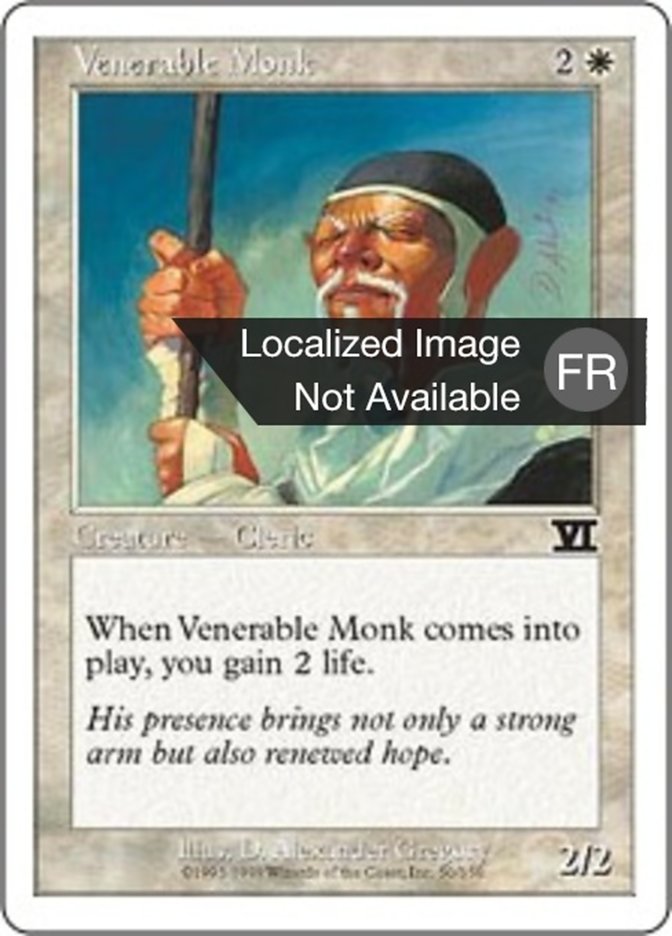 image Moine vénérable