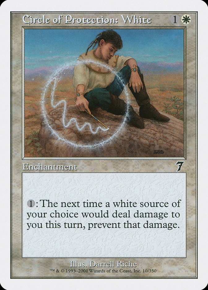 image Circle of Protection: White