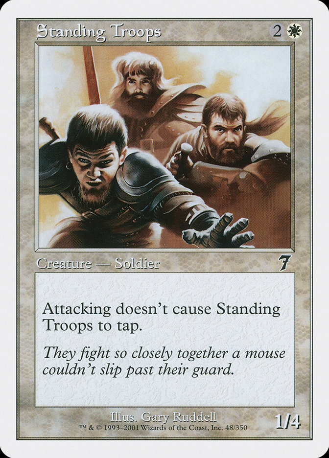 image Standing Troops