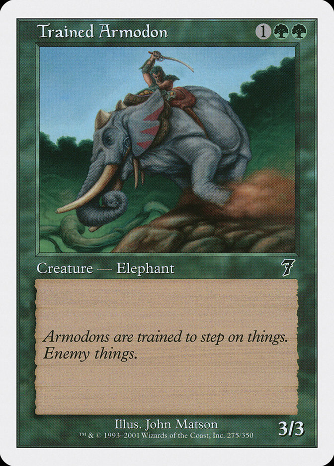 image Trained Armodon
