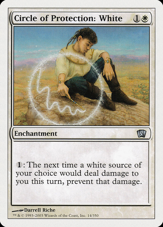 image Circle of Protection: White
