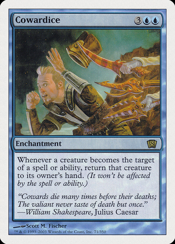 image Cowardice
