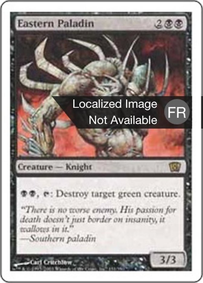 image Paladin de l'Est