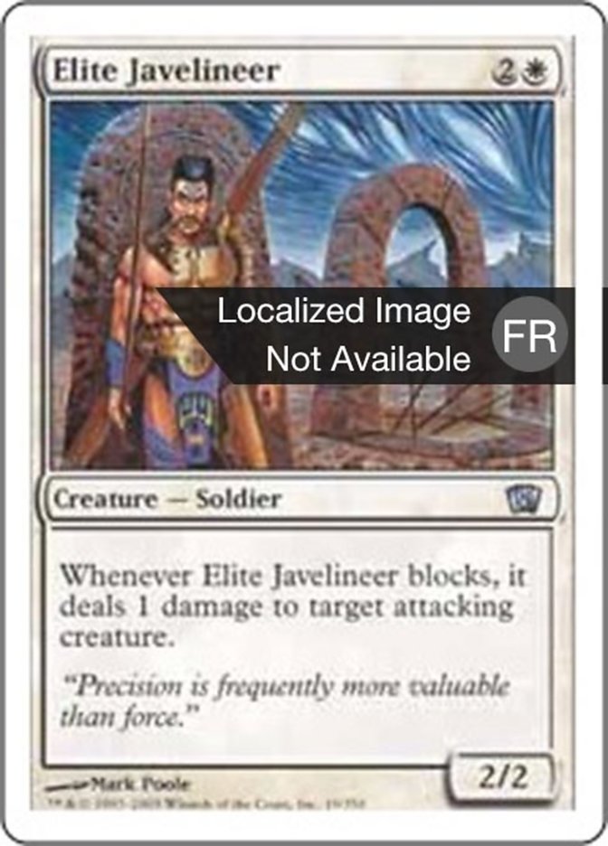 image Javelinier d'élite