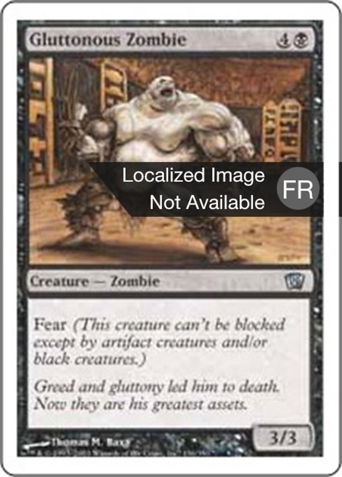 image Zombie glouton