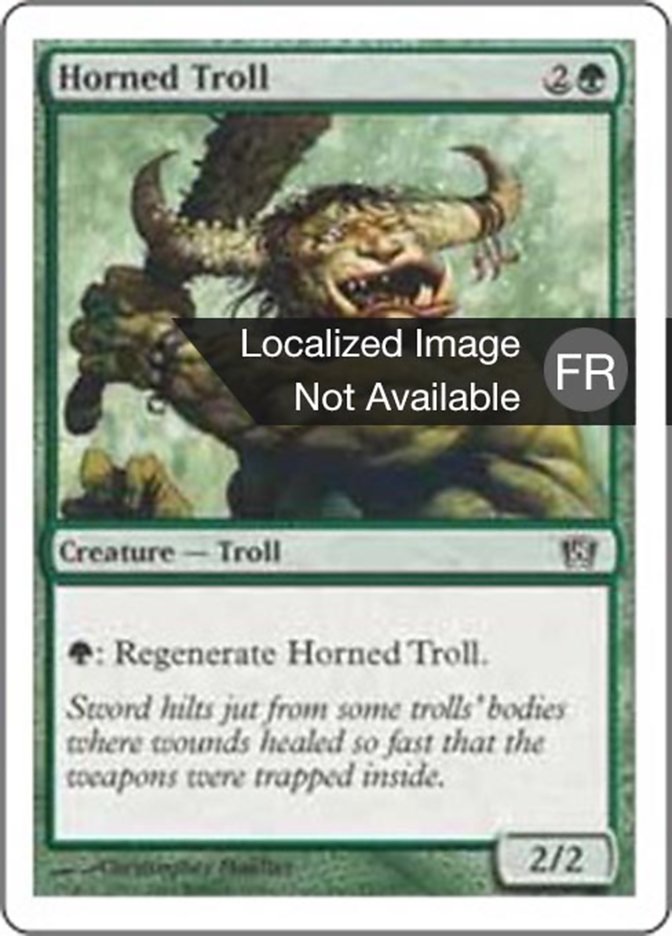 image Troll cornu