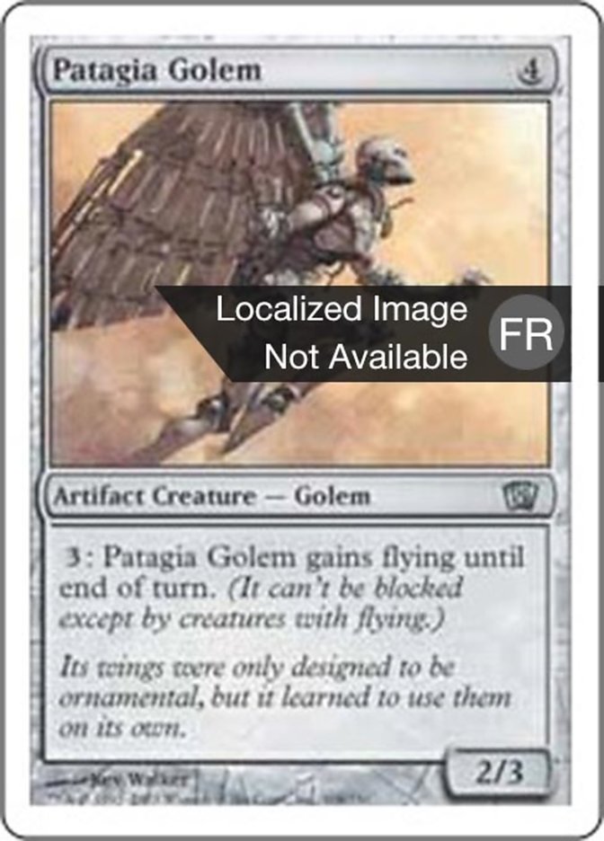 image Golem à patagia