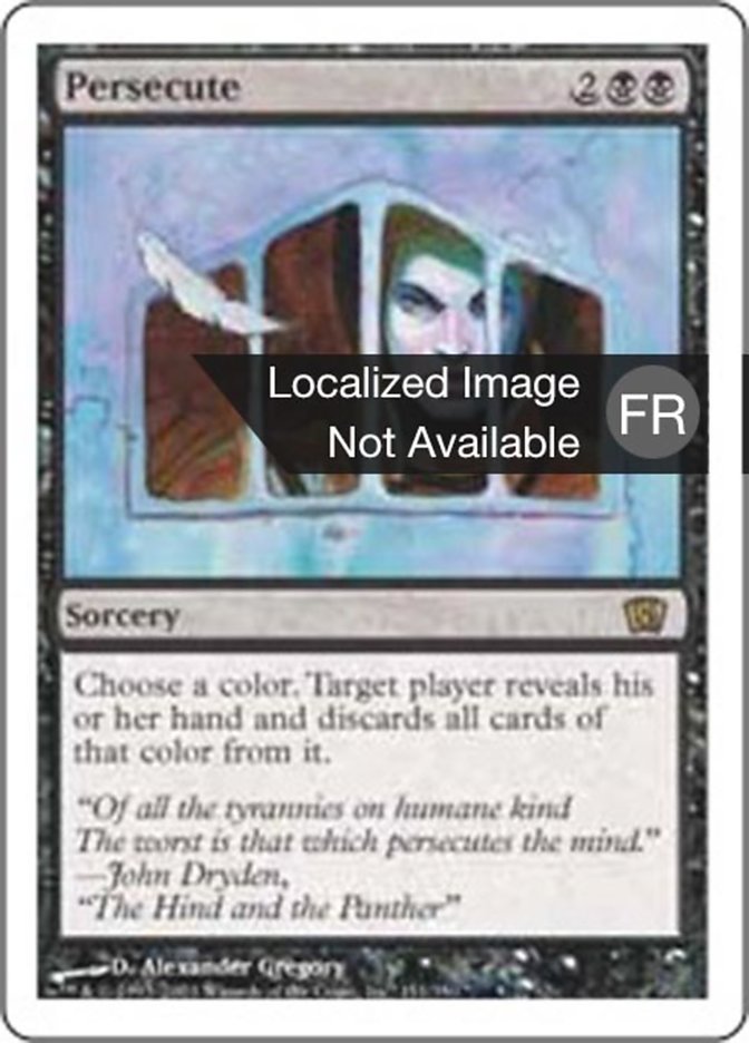 image Persécution