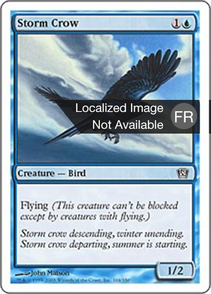image Corbeau de l'orage