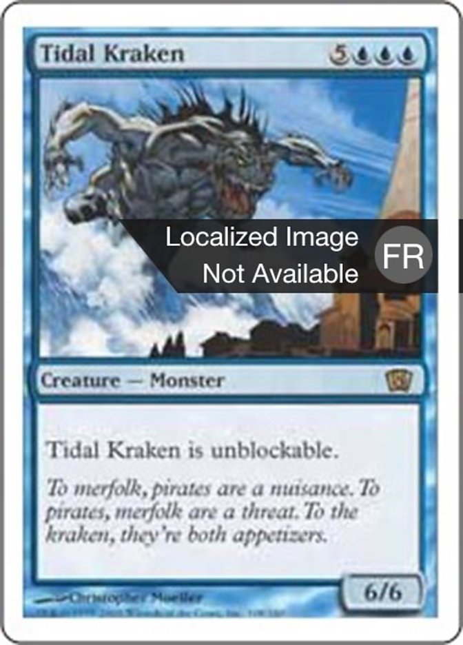 image Kraken des marées