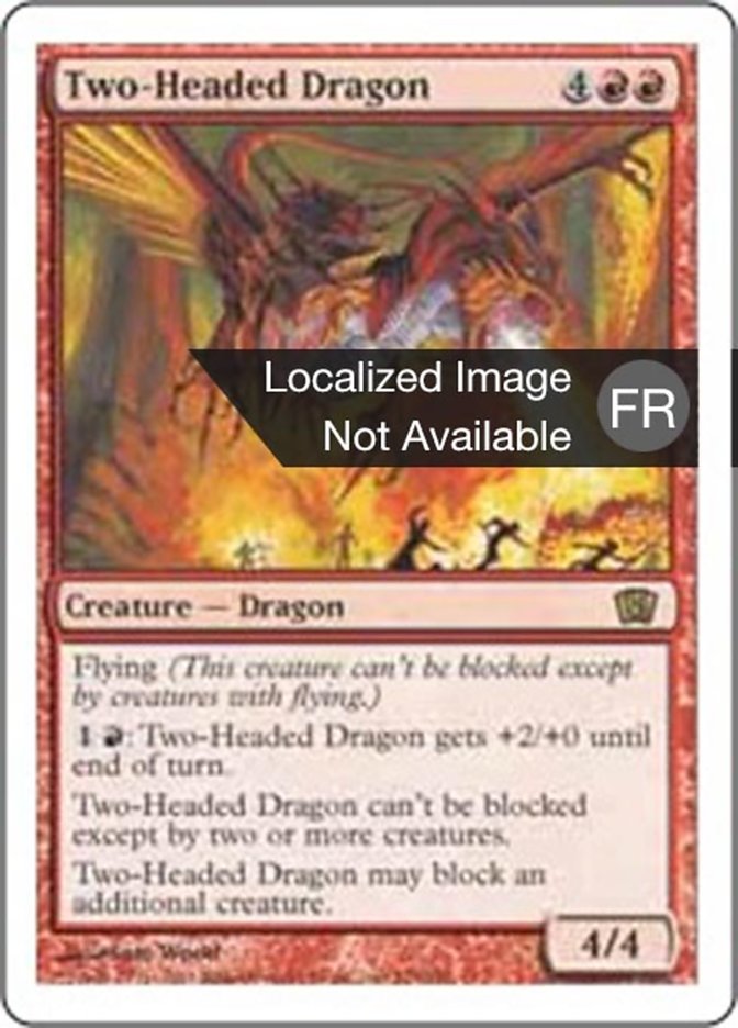 image Dragon à deux têtes