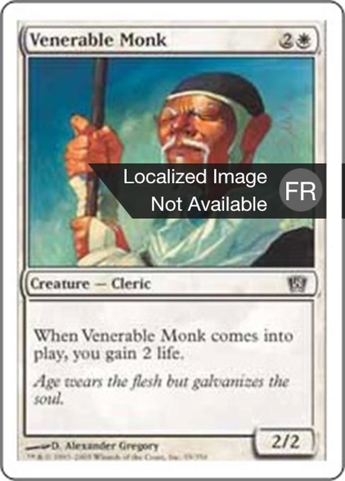image Moine vénérable