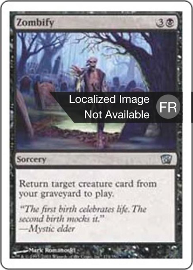 image Zombification